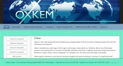 Desktop Screenshot of oxkem.com